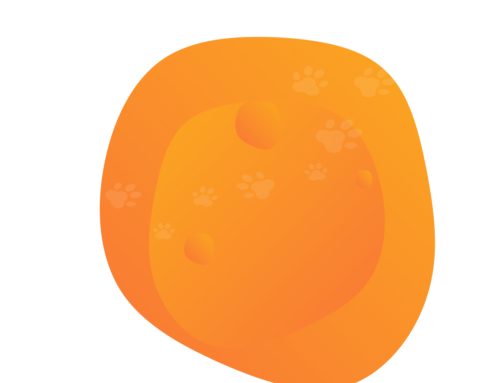 Background gradient orange